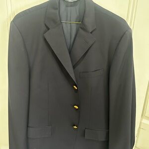 Ralph Lauren Navy Blazer with Gold Buttons